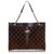 Gucci Brown Large GG Velvet Rajah Tote Bag Black Leather Patent leather Cloth  ref.212158