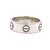Cartier oro blanco 18K 750 Tamaño del anillo de amor 49 Plata  ref.212232