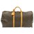 Louis Vuitton Keepall 60 Brown Cloth  ref.212341