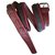 Vintage Gianni Versace men's belt Dark red Leather Metal  ref.212386