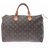 Louis Vuitton Speedy 35 Brown Cloth  ref.212499