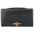 DIOR handbag Black Leather  ref.212545