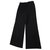 Chloé Pants, leggings Black Cotton  ref.212567