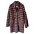 Chanel nouveau manteau bouclé Laine Multicolore  ref.212573