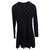 Chanel pearl embellished dress Black Cashmere  ref.212580