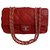 Timeless Chanel Red Leather  ref.212595