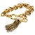 Pulsera de Chanel Amarillo Chapado en oro  ref.212606