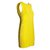Neuer Versace for H&M Cocktail  mini Kleid mit der Etikette Gelb Seide Metall  ref.212756