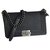 Chanel Medium Boy Flap Bag mit Karte Marineblau Dunkelblau Leder  ref.212762