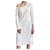 Chanel bonito vestido de verano Blanco Lienzo  ref.212821