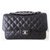 Timeless CHANEL CLASSIC BAG GM CAVIAR BLACK Leather  ref.212850