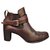 Heschung p ankle boots 37,5 Dark brown Leather  ref.212898