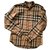 Burberry CONTROLLO TARTAN Marrone chiaro Cotone  ref.212901