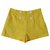 Moschino Shorts Yellow Cotton  ref.212970