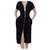 Christian Dior Black Zipped  Dress Sz.46 Viscose  ref.213116