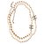 Collier long fil doublé de perles Chanel CC cristaux  ref.213169