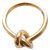 Céline Knot Ring Golden Gold-plated  ref.213170
