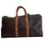 Louis Vuitton Keepall 45 Brown Cloth  ref.213559