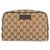 Gucci Clutch bag Castaño Lienzo  ref.213567