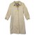 Capa de chuva mulher burberry vintage t 38 Caqui Algodão  ref.213575