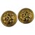 Chanel 1990's earing Gold hardware Yellow gold  ref.213853