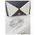 Autre Marque Borsa Gucci Margaret Queen in pelle nera e bianca Nero Bianco - vista 6