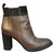 Sartore p boots 40,5 Brown Black Leather  ref.213867