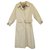Burberry woman raincoat vintage t 40 Beige Cotton Polyester  ref.213869