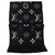 Bufanda de Louis Vuitton Negro Lana  ref.213970