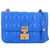 DIOR handbag Blue Pony-style calfskin  ref.214003