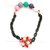 Miu Miu Recours '12 Collier / Bracelet en plastique et cristal Multicolore  ref.214013