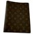 Louis Vuitton Desk cover agenda Brown Leather  ref.214064