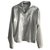 Chanel Jackets Silvery Polyester  ref.214077