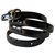 Chanel Cinturones Negro Charol  ref.214080