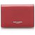 Yves Saint Laurent Carteira YSL Red Leather Small Vermelho Couro Bezerro-como bezerro  ref.214129