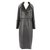 Balmain Coat Black Polyester  ref.214216