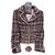 Chanel RARE tweed jacket with brooch Multiple colors  ref.214220