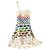 Chanel vestido colorama icônico Multicor Seda  ref.214246