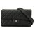 Chanel Pochette Black Leather  ref.214252