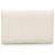 Tarjetero de cuero blanco Burberry Becerro  ref.214394