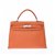 Hermès Hermes Kelly Orange Leder  ref.214471