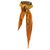 Hermès Sciarpe di seta Arancione Giallo  ref.214550