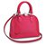 Louis Vuitton LV Alma BB new Red Leather  ref.214556
