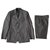 Yves Saint Laurent Costume habillé en coton gris  ref.214713