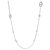 Hermès necklace Silvery Silver  ref.214809