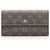 Louis Vuitton Brown Monogramm Porte Tresor International Braun Leinwand  ref.214845