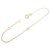 Dior Gold 18Bracciale Mimioui con diamante K. D'oro Metallo  ref.214859