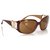 Óculos de sol Chanel Brown Tinted CC Marrom Plástico  ref.214891