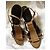 Salvatore Ferragamo Sandali in oro con dettagli D'oro - vista 3