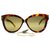 Linda Farrow Des lunettes de soleil Plastique Multicolore  ref.214994